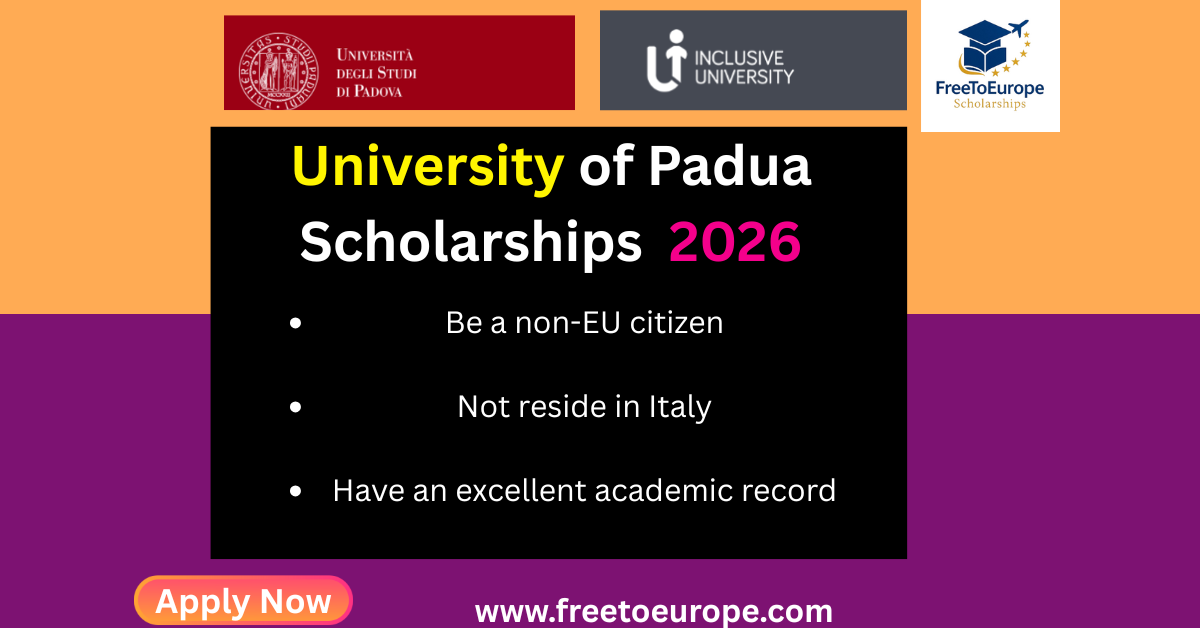 University of Padua Scholarships 2026